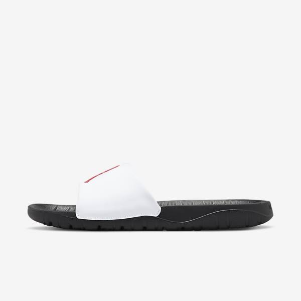 Nike Jordan Break Badslippers Heren Zwart Wit Rood | NK038GTI