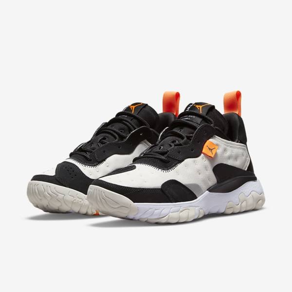 Nike Jordan Delta 2 Sneakers Dames Zwart Wit Oranje | NK128KVU