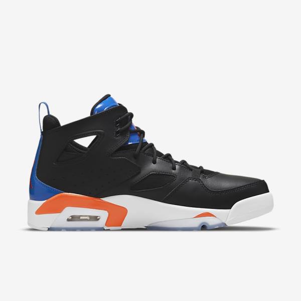 Nike Jordan Flight Club 91 Jordan Schoenen Heren Zwart Koningsblauw Wit Oranje | NK295PNZ