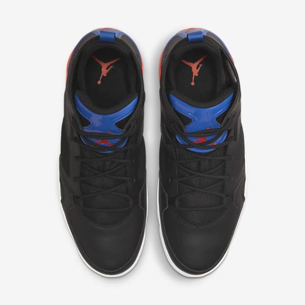 Nike Jordan Flight Club 91 Jordan Schoenen Heren Zwart Koningsblauw Wit Oranje | NK295PNZ