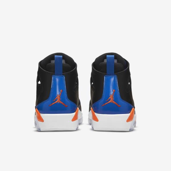 Nike Jordan Flight Club 91 Jordan Schoenen Heren Zwart Koningsblauw Wit Oranje | NK295PNZ