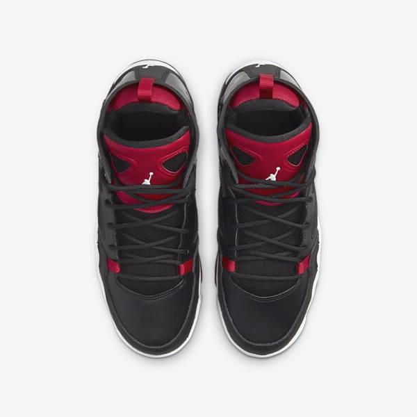 Nike Jordan Flight Club 91 Older Sneakers Kinderen Zwart Rood Wit | NK460XDE