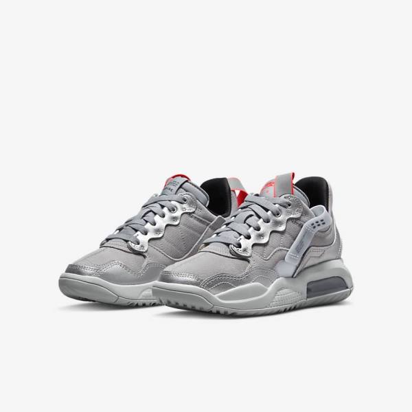 Nike Jordan MA2 Older Jordan Schoenen Kinderen Grijs Metal Zilver Platina Zwart | NK781CZY