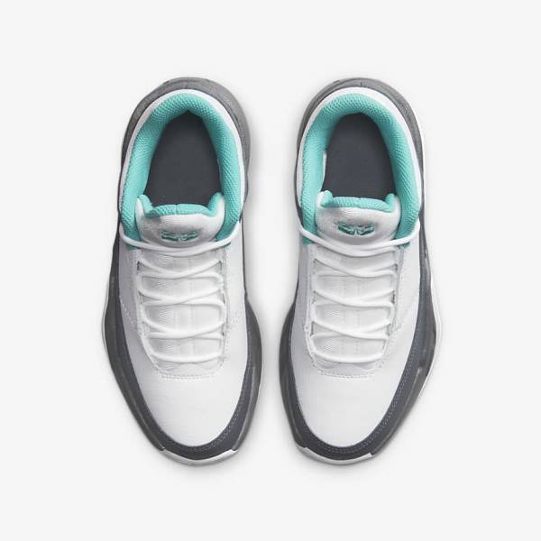 Nike Jordan Max Aura 3 Older Sneakers Kinderen Wit Grijs Turquoise | NK748XRA