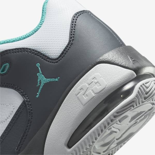 Nike Jordan Max Aura 3 Older Sneakers Kinderen Wit Grijs Turquoise | NK748XRA