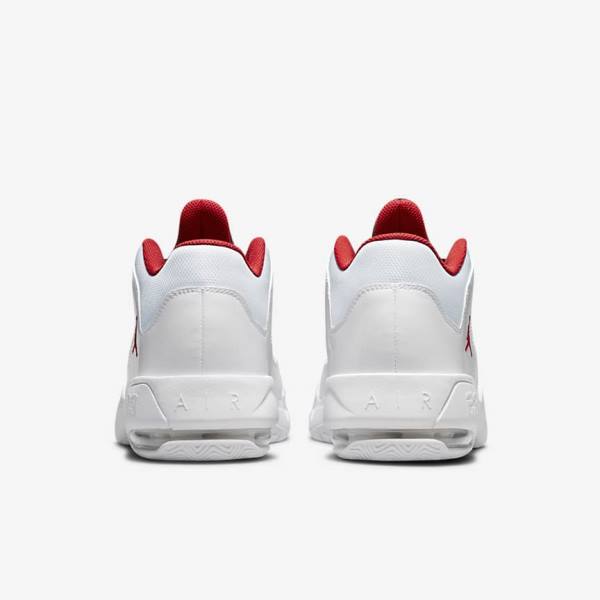 Nike Jordan Max Aura 3 Sneakers Heren Wit Platina Zwart Rood | NK027ICJ