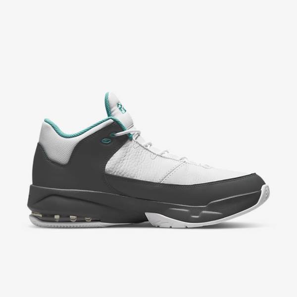 Nike Jordan Max Aura 3 Sneakers Heren Wit Grijs Turquoise | NK584KMC