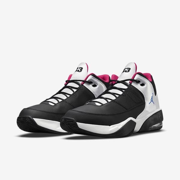 Nike Jordan Max Aura 3 Sneakers Heren Zwart Wit Roze Blauw | NK058FAQ