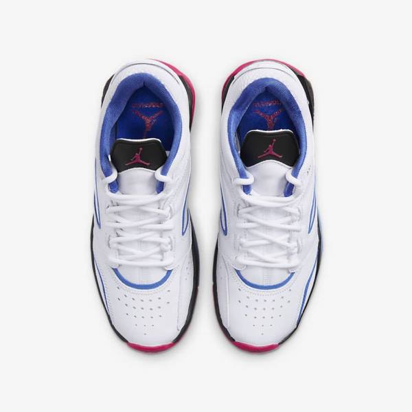 Nike Jordan Point Lane Older Sneakers Kinderen Wit Blauw Zwart Roze | NK012AYQ