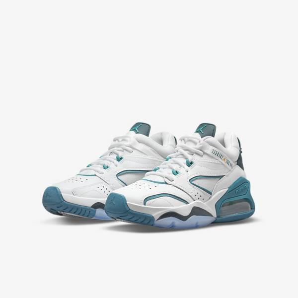 Nike Jordan Point Lane Older Sneakers Kinderen Wit Donkerblauw Blauw | NK167GAB