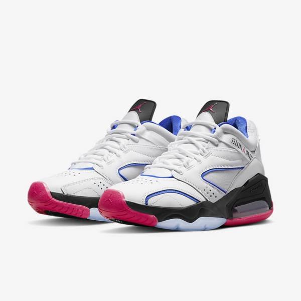 Nike Jordan Point Lane Sneakers Heren Wit Blauw Zwart Roze | NK359CLF