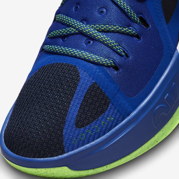 Nike Jordan Zoom Separate Jordan Schoenen Heren Donkerblauw Blauw Wit Groen | NK472GYP