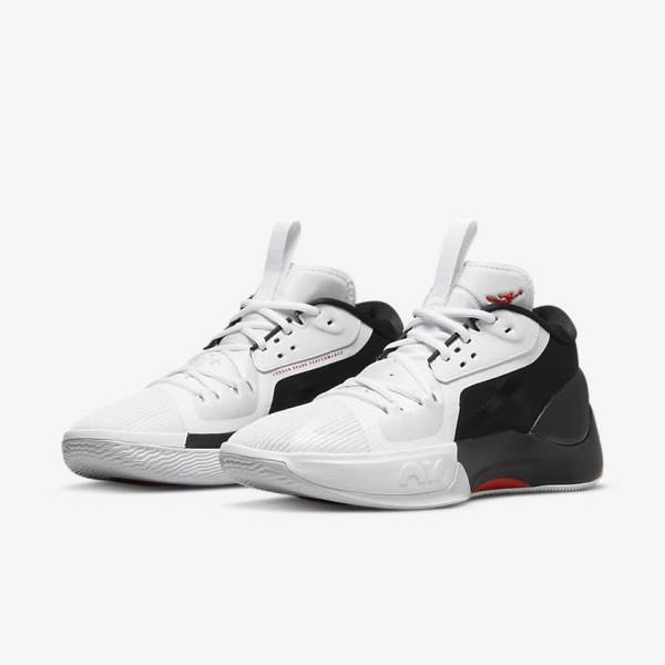 Nike Jordan Zoom Separate Jordan Schoenen Heren Zwart Wit Rood | NK859SEP