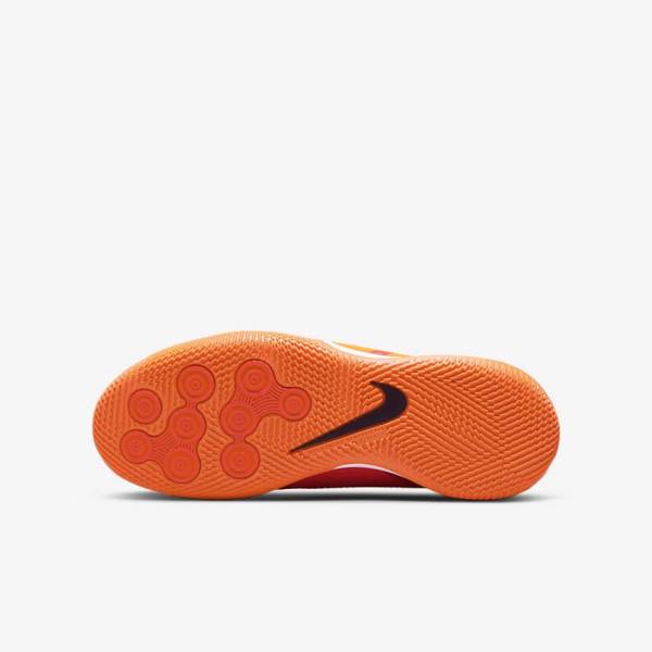 Nike Jr. Phantom GT2 Academy IC Older Indoor Court Voetbalschoenen Kinderen Oranje Lichtrood Zwart | NK236YKI