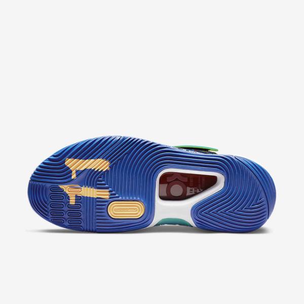 Nike KD14 NRG Basketbalschoenen Dames Blauw Koningsblauw Blauw Lichtgroen | NK728OKF