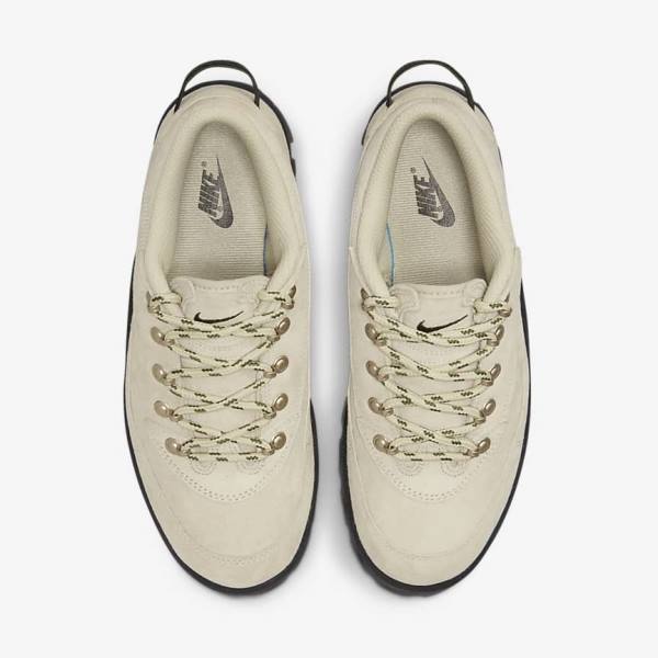 Nike Lahar Low Sneakers Dames Zwart Metal Goud Khaki | NK394YRB