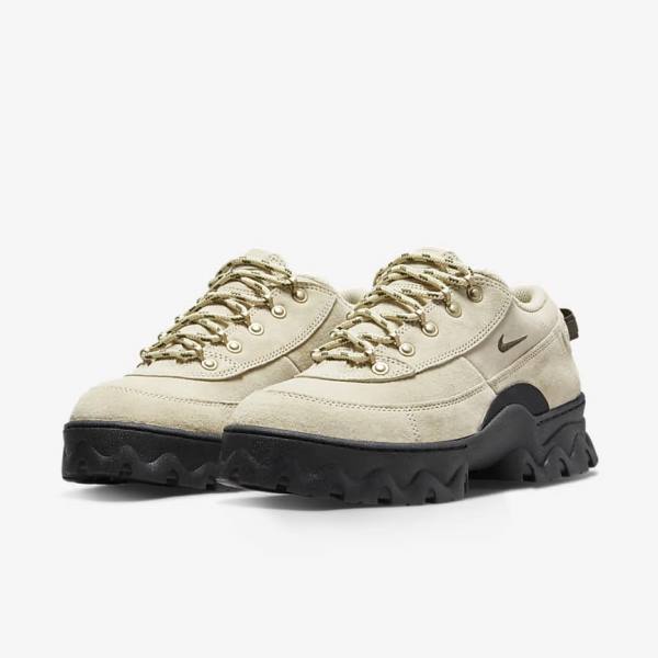 Nike Lahar Low Sneakers Dames Zwart Metal Goud Khaki | NK394YRB