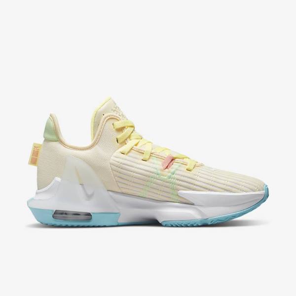 Nike LeBron Witness 6 Basketbalschoenen Dames Groen Blauw | NK038GRB