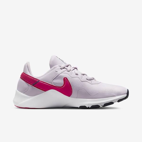 Nike Legend Essential 2 Fitness Schoenen Dames Wit Blauw Roze | NK239OPE