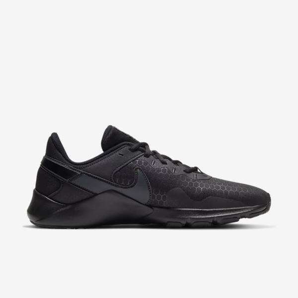 Nike Legend Essential 2 Fitness Schoenen Heren Zwart Donkergrijs | NK802GKF