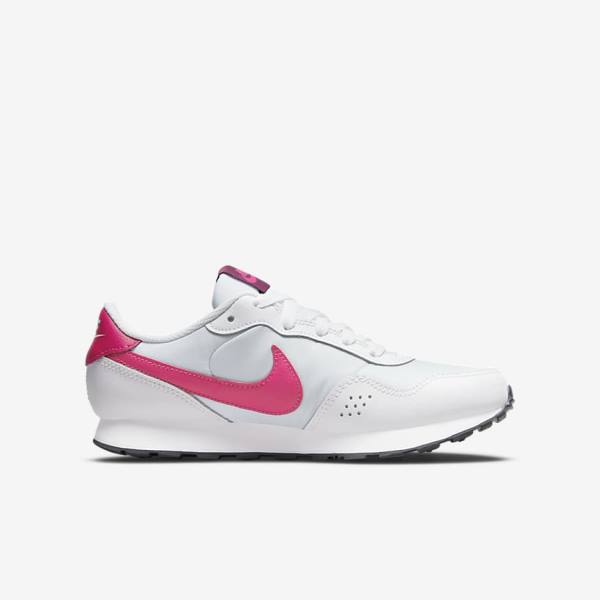 Nike MD Valiant Older Sneakers Kinderen Platina Donkergrijs Roze | NK691LPM