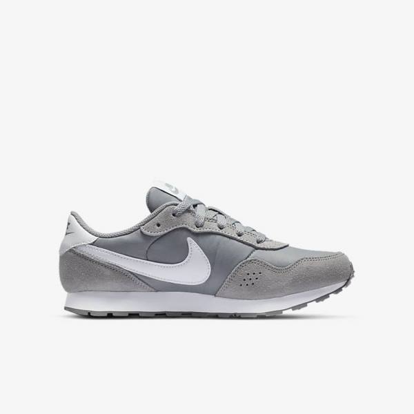 Nike MD Valiant Older Sneakers Kinderen Grijs Wit | NK698ICO