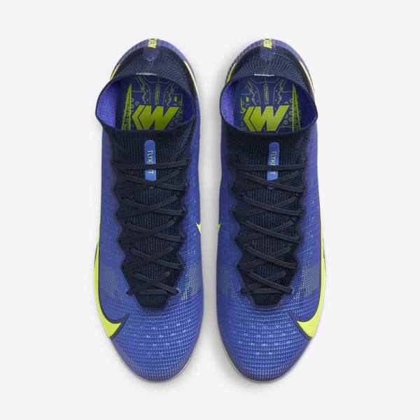 Nike Mercurial Superfly 8 Elite SG-Pro AC Soft-Ground Voetbalschoenen Dames Blauw | NK425KAH