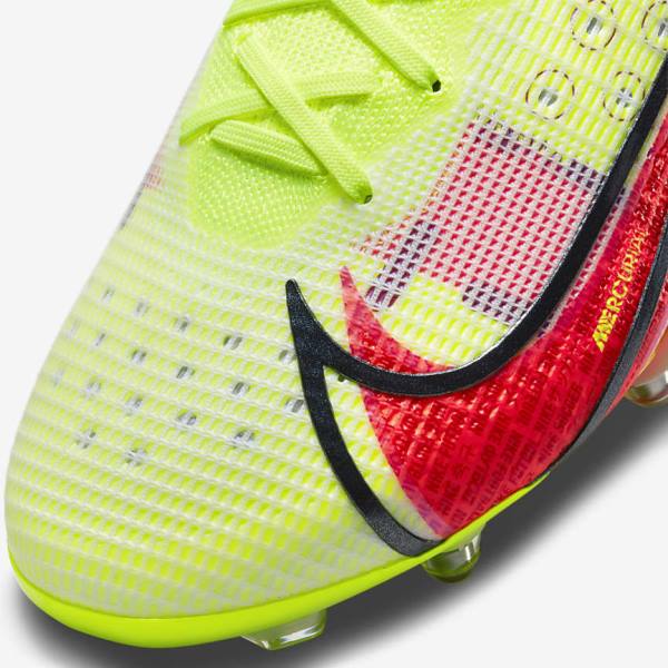 Nike Mercurial Superfly 8 Elite SG-Pro AC Soft-Ground Voetbalschoenen Heren Zwart Lichtrood | NK698ZXO