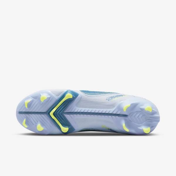 Nike Mercurial Vapor 14 Academy MG Multi-Ground Voetbalschoenen Heren Grijs Lichtblauw Blauw | NK073XZQ