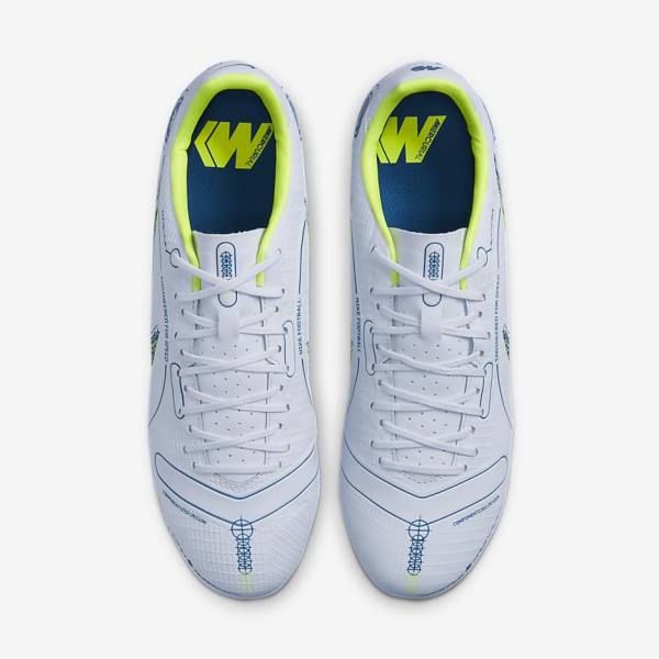 Nike Mercurial Vapor 14 Academy MG Multi-Ground Voetbalschoenen Heren Grijs Lichtblauw Blauw | NK073XZQ