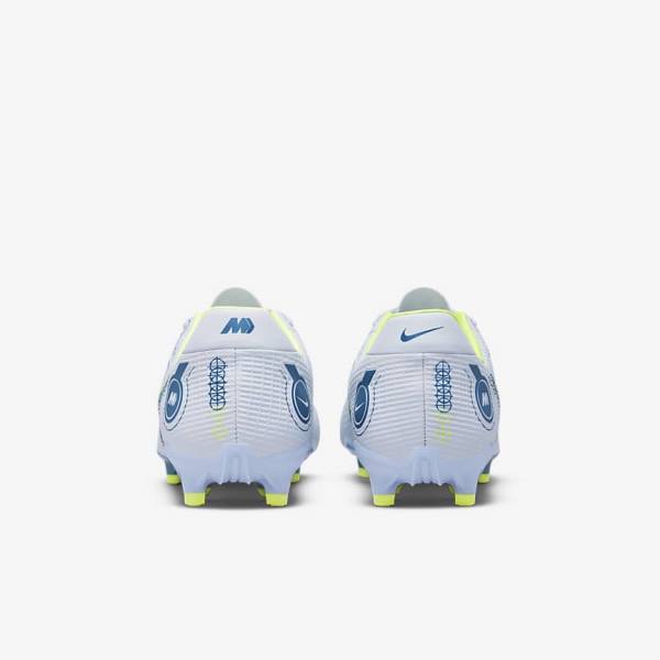 Nike Mercurial Vapor 14 Academy MG Multi-Ground Voetbalschoenen Heren Grijs Lichtblauw Blauw | NK073XZQ