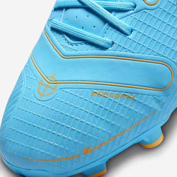 Nike Mercurial Vapor 14 Academy MG Multi-Ground Voetbalschoenen Dames Blauw Oranje | NK081BUD