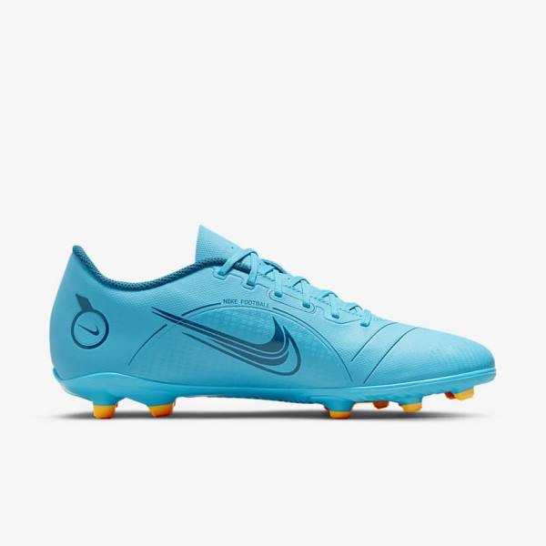 Nike Mercurial Vapor 14 Club MG Multi-Ground Voetbalschoenen Heren Blauw Oranje | NK140SAQ