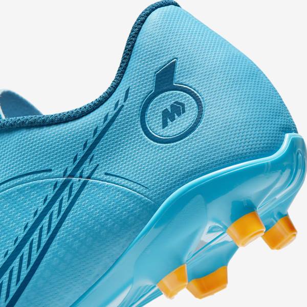 Nike Mercurial Vapor 14 Club MG Multi-Ground Voetbalschoenen Heren Blauw Oranje | NK140SAQ