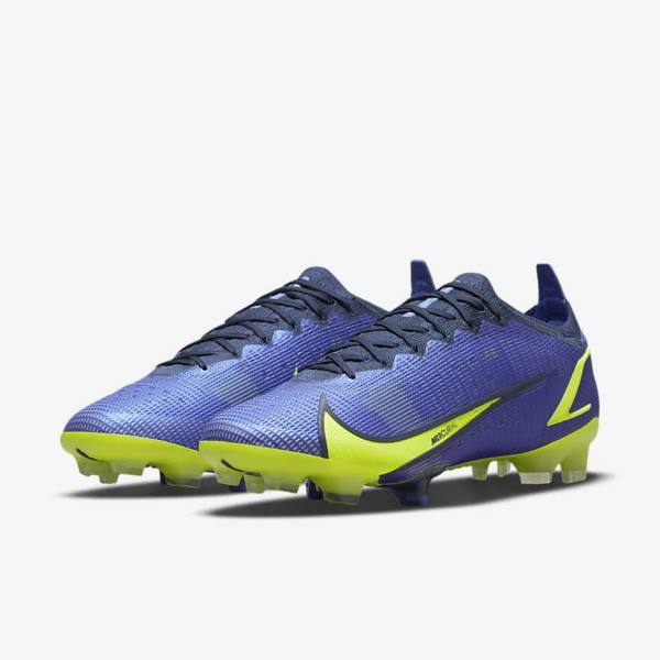 Nike Mercurial Vapor 14 Elite FG Firm-Ground Voetbalschoenen Heren Blauw | NK037BVC