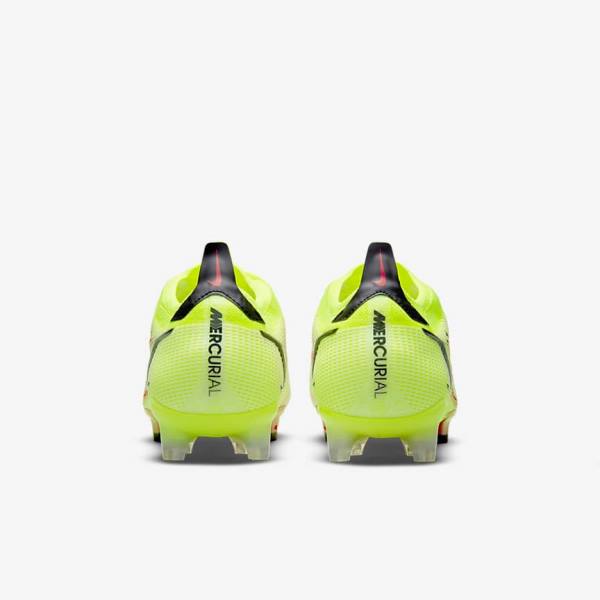 Nike Mercurial Vapor 14 Elite FG Firm-Ground Voetbalschoenen Dames Zwart Lichtrood | NK146SPH