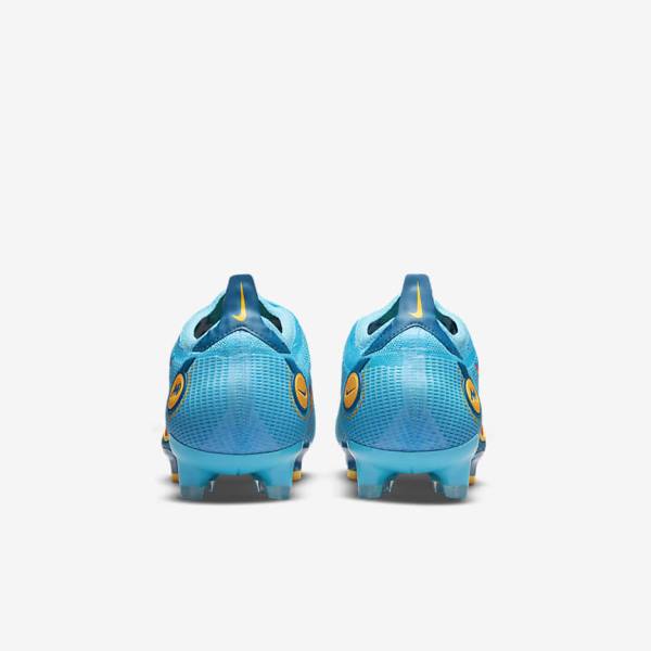 Nike Mercurial Vapor 14 Elite FG Firm-Grounds Voetbalschoenen Heren Blauw Oranje | NK150VXF