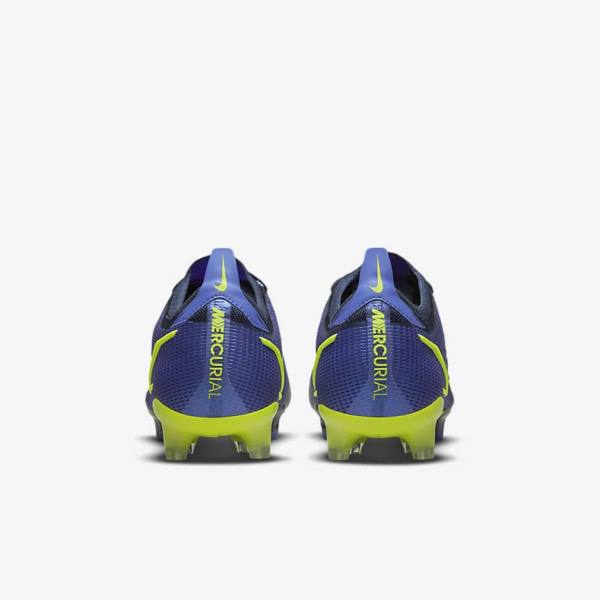 Nike Mercurial Vapor 14 Elite FG Firm-Ground Voetbalschoenen Dames Blauw | NK829QZU