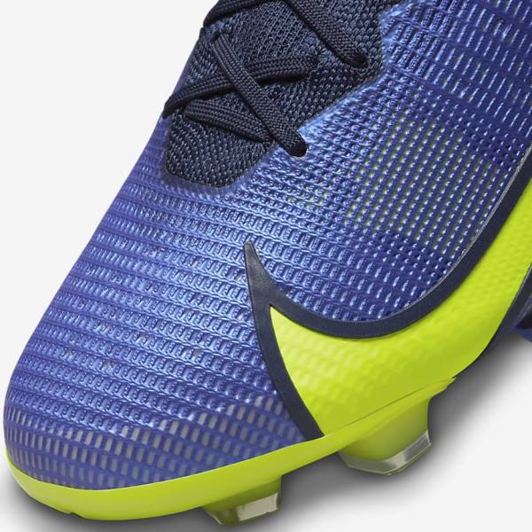 Nike Mercurial Vapor 14 Elite FG Firm-Ground Voetbalschoenen Dames Blauw | NK829QZU