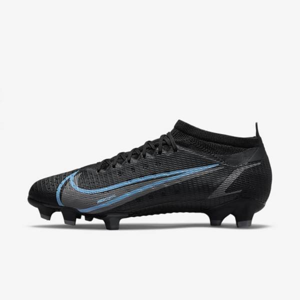 Nike Mercurial Vapor 14 Pro FG Firm-Ground Voetbalschoenen Dames Zwart | NK406QJL