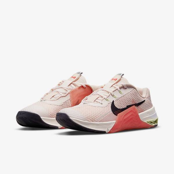 Nike Metcon 7 Fitness Schoenen Dames Lichtroze Lichtgroen Paars | NK681CTS