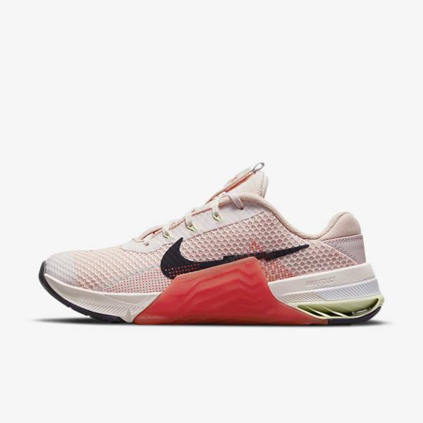 Nike Metcon 7 Fitness Schoenen Dames Lichtroze Lichtgroen Paars | NK681CTS