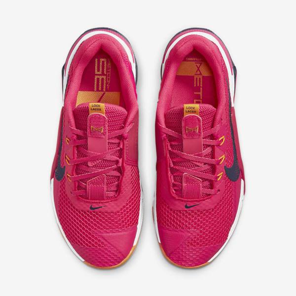 Nike Metcon 7 Fitness Schoenen Dames Roze Geel Blauw | NK134JPQ