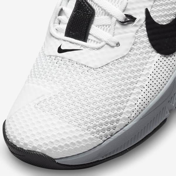 Nike Metcon 7 Fitness Schoenen Heren Wit Grijs Platina Zwart | NK310URJ