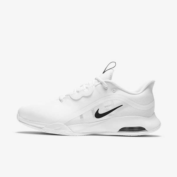 Nike NikeCourt Air Max Volley Hard Court Tennisschoenen Heren Wit Zwart | NK348RVI