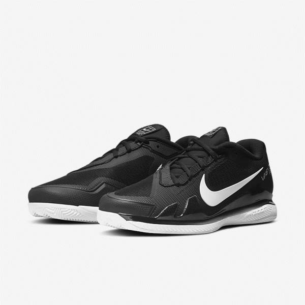 Nike NikeCourt Air Zoom Vapor Pro Clay Court Tennisschoenen Heren Zwart Wit | NK792MCF