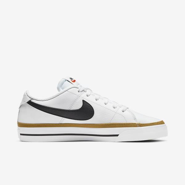 Nike NikeCourt Legacy Sneakers Dames Wit Zwart | NK849RMO