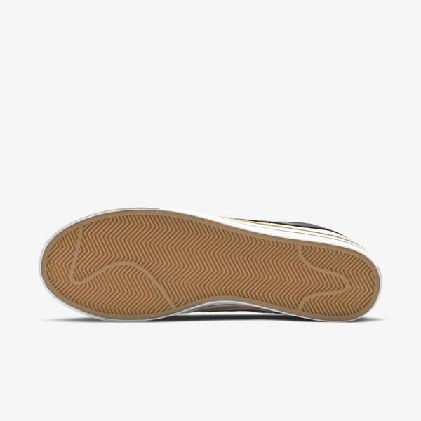 Nike NikeCourt Legacy Sneakers Heren Wit Lichtbruin Zwart | NK716BGR