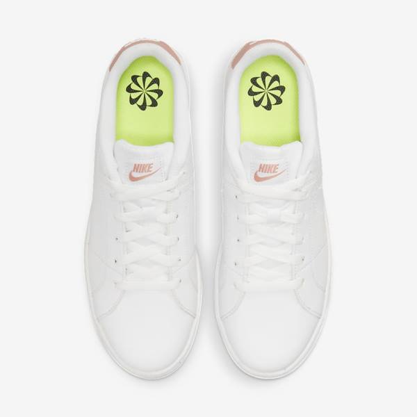 Nike NikeCourt Royale 2 Next Nature Sneakers Dames Wit Zwart Roze | NK304MRF