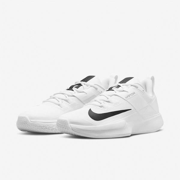 Nike NikeCourt Vapor Lite Hard Court Tennisschoenen Heren Wit Zwart | NK710QEK